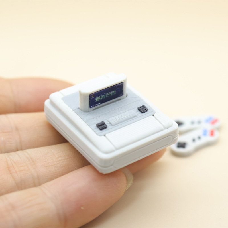 Arcade Vibes - 1セット ドールハウス ミニレトロゲーム機 アーケードマシンモデル シーンミニチュア 撮影小道具