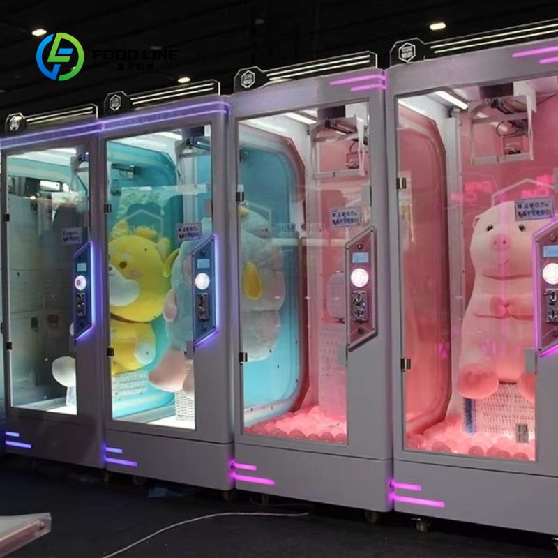 カスタムコイン式ピンクデイトカットプライズマシン、アーケード - Arcade Toy Vending Machine のレビューと価格