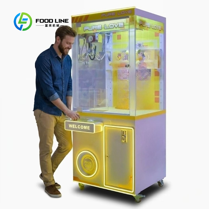 カスタマイズ可能な自動クレーンゲーム機、コイン式ぬいぐるみ獲 - Arcade Vending Machines のレビューと価格
