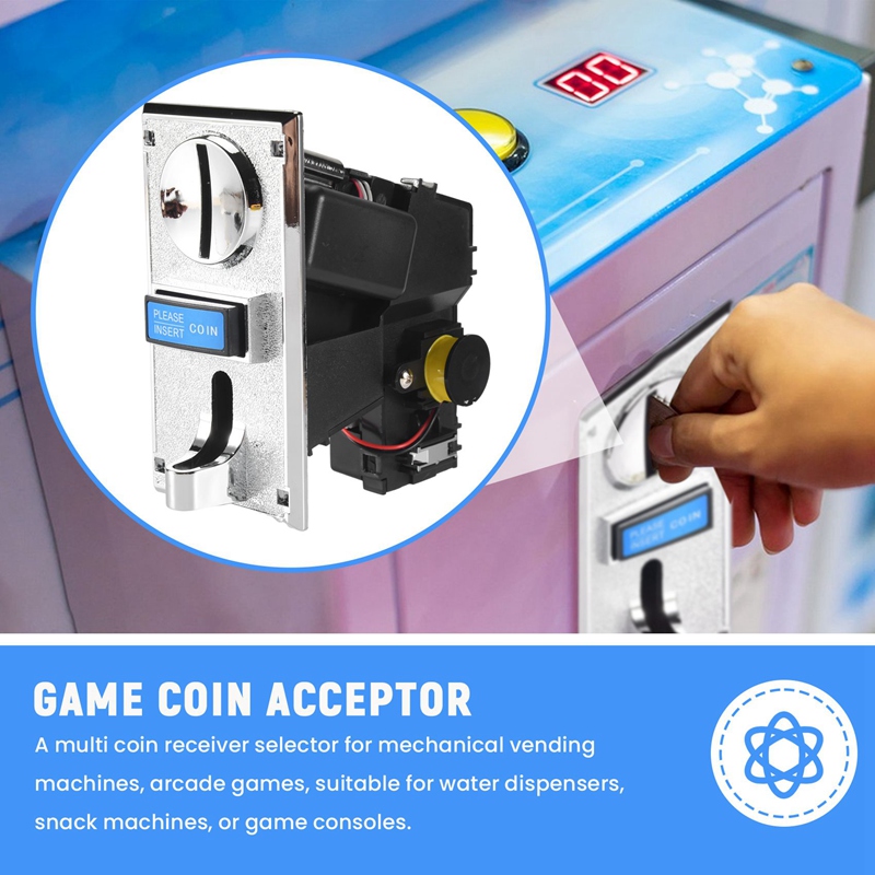 多通貨対応コインセレクター（メカニズム自動販売機、アーケード - Arcade Vending Machines のレビューと価格